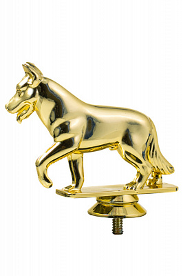 Фигура "Собака" 004 золото 