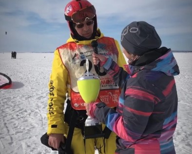 Компания Призер Этап кубка мира по сноукайтингу по версии IKA / Snow kite world cup ika 2019