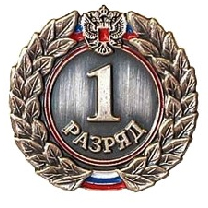 Значок Разряд взрослый 