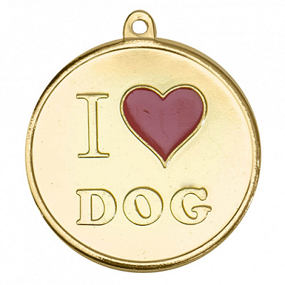 Медаль 030 Любимая собака 