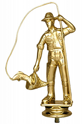 Фигура "Рыбак" 223 золото