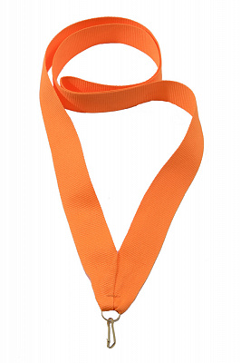 Лента для медали "Оранжевая" 
