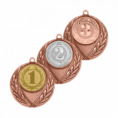 Медаль 090 бронза 1.2.3 А 
