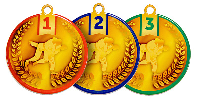 Медаль индивидуальная круглая без ленты 