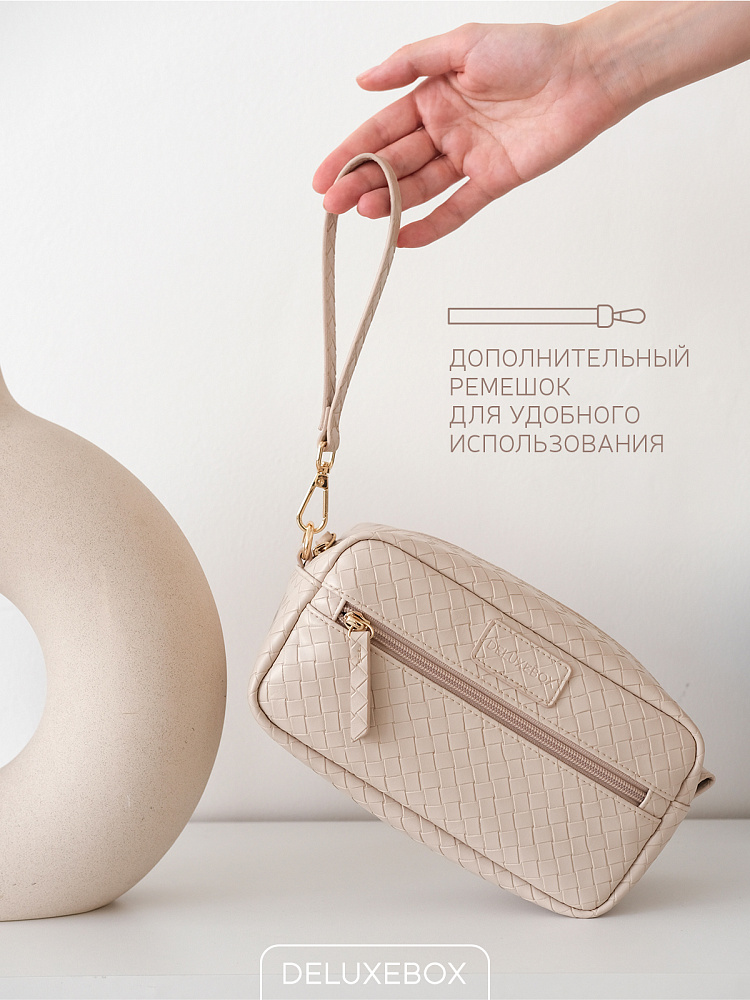 DELUXEBOX Косметичка маленькая VANILLA дорожная