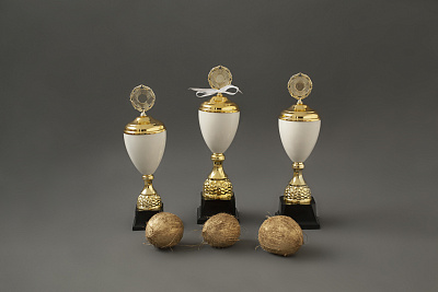 Кубок 1014К  Белый жемчуг 