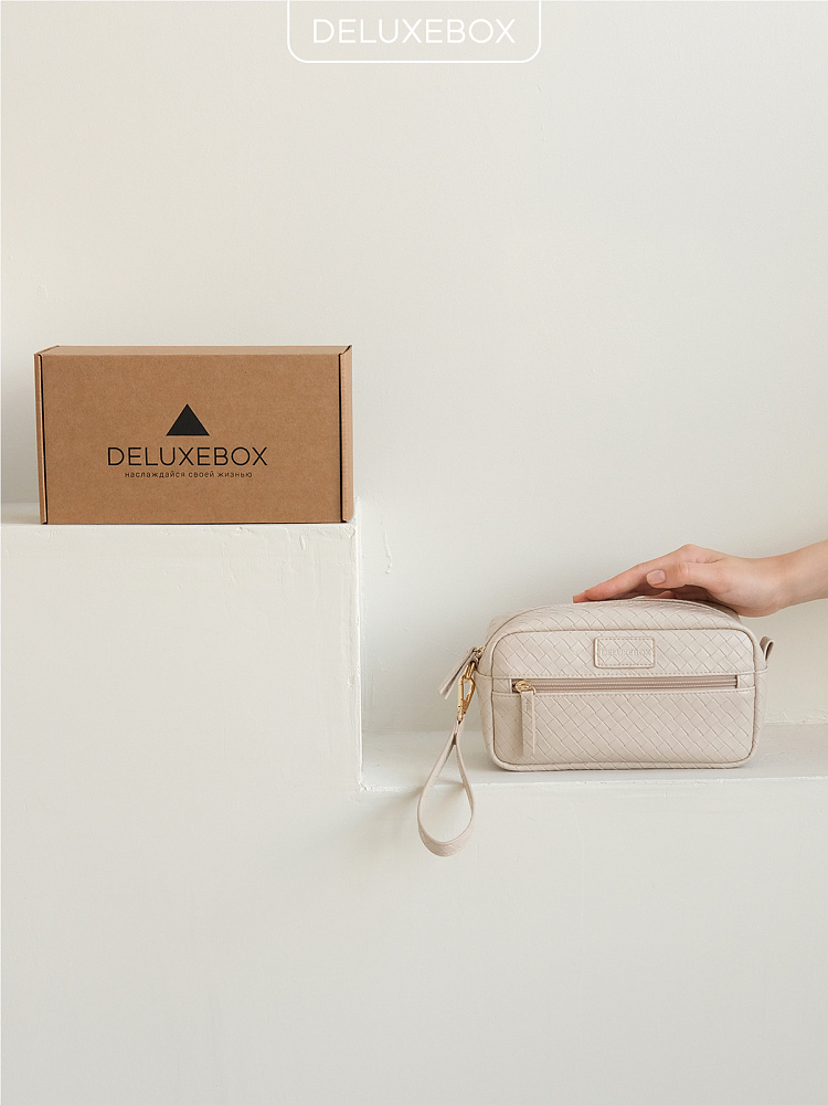 DELUXEBOX Косметичка маленькая VANILLA дорожная