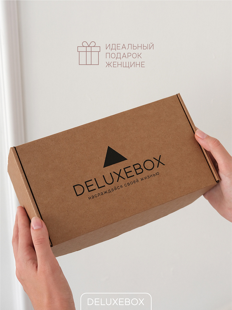 DELUXEBOX Косметичка маленькая PINK SUNSET дорожная несессер из экокожи