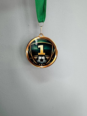 Медаль индивидуальная круглая без ленты 