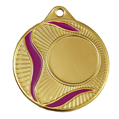 Медаль 521 Фиолетовая лента 